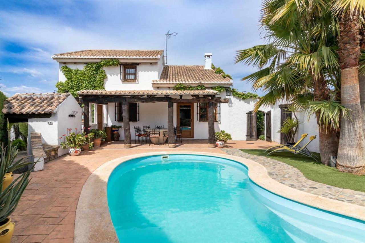 Encantadora Casa Con Piscina Privada Y Chimenea Padul Kültér fotó